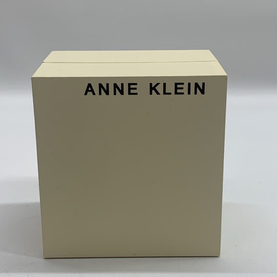 Anne Klein Women's Glitter Accented Bangle Wrist Watch and Bracelet Set Analog