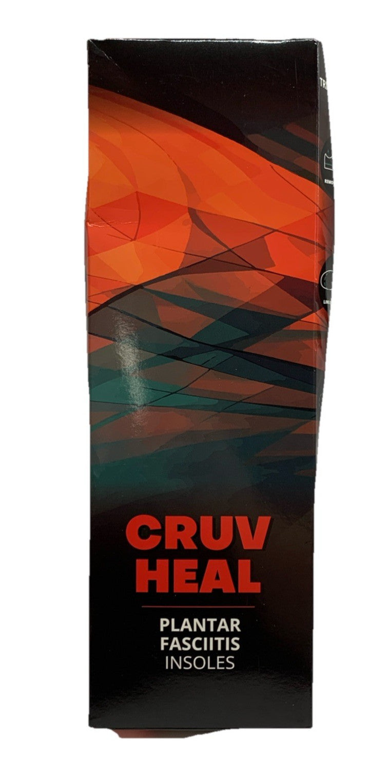 Cruv Heal Plantar Fasciitis Foot Pain Relief & Prevention Size XL Durable Comfy