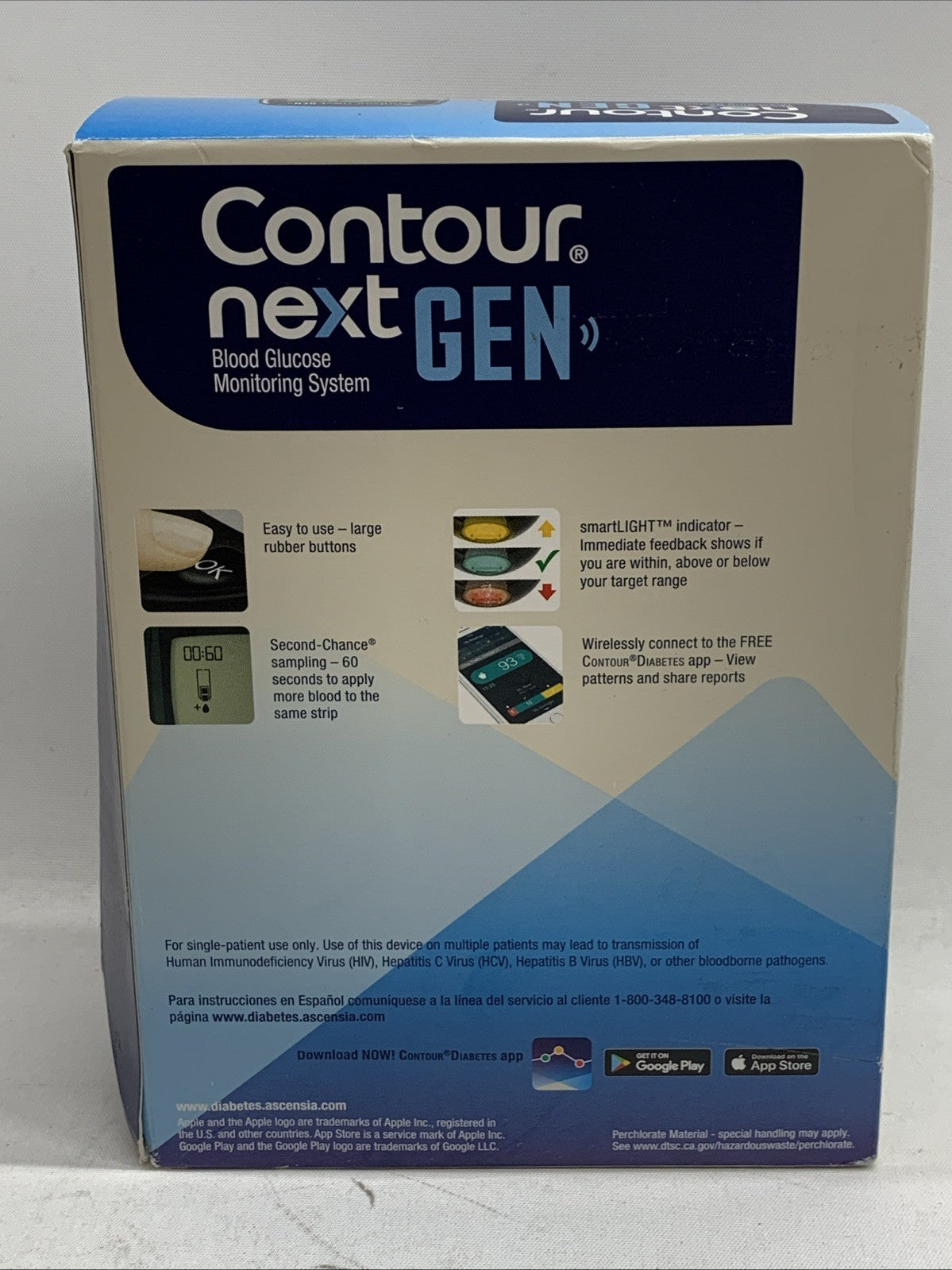 CONTOUR NEXT GEN Blood Glucose Monitoring System All-in-One Kit Portable 7383