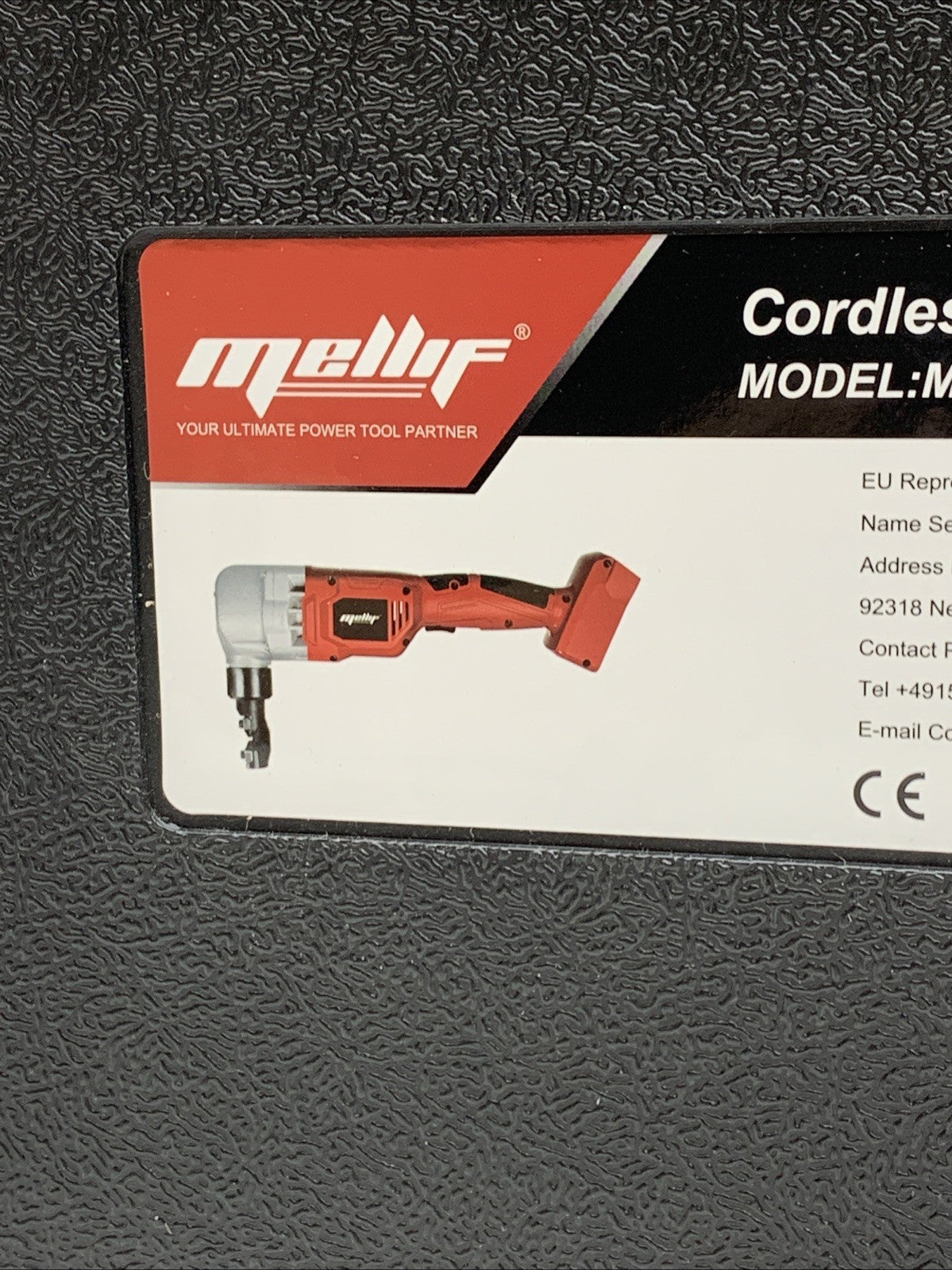 Cordless Electric Nibbler Metal Cutter MFNB02 Compatible w/Milwaukee 18V Battery