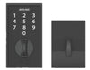 Schlage Keyless Touchscreen Electronic Deadbolt Lock Matte Black BE375 CEN 622