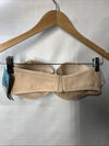 Vanity Fair Women Beauty Back Smoothing Strapless Bra Beige Underwired Size 34B