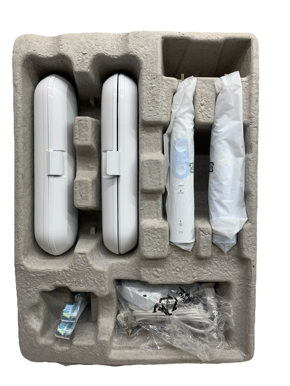 Philips Sonicare Optimal Clean Toothbrush Rechargeable HX6829/77 Brush - 2 Pack