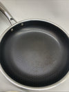 HexClad Hybrid 7-Piece  Nonstick Cookware Pan Set Cooking with Lid and wok USED