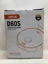 Sheliki D60S Robot Vacuum Cleaner and Mopping Laser Intelligent Scanning Black