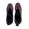 Kenneth Cole Reaction Women RIDA Stretch Jewel Bootie Red Plaid RL22RSJ11 Sz 7M