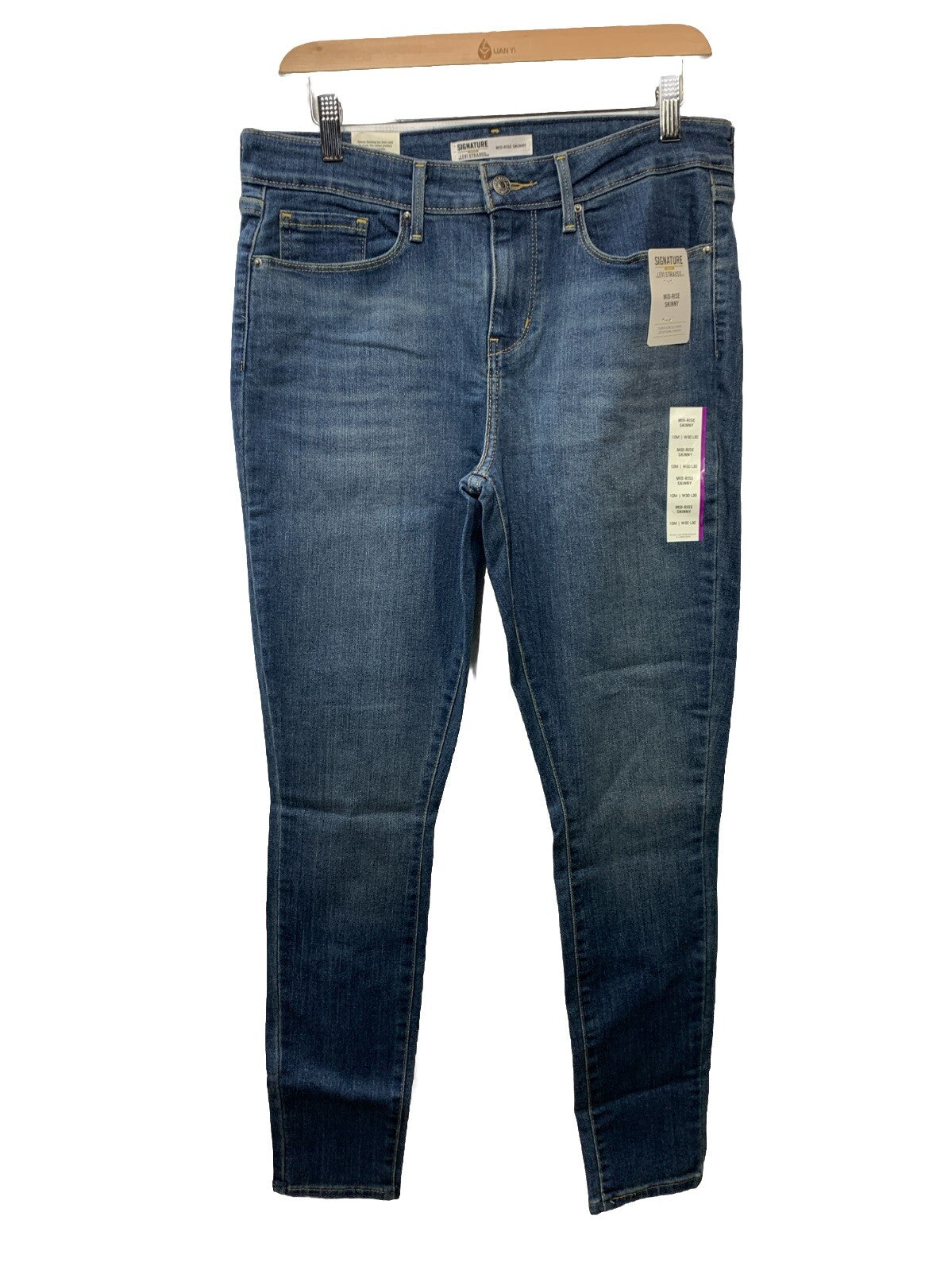 Signature by Levi Strauss & Co. Gold Label Womens Modern Skinny Jeans, Size 10