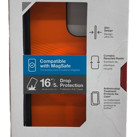 gear4 702008217 Denali Snap Case MagSafe For iPhone 13 Pro Max Smartphone Black