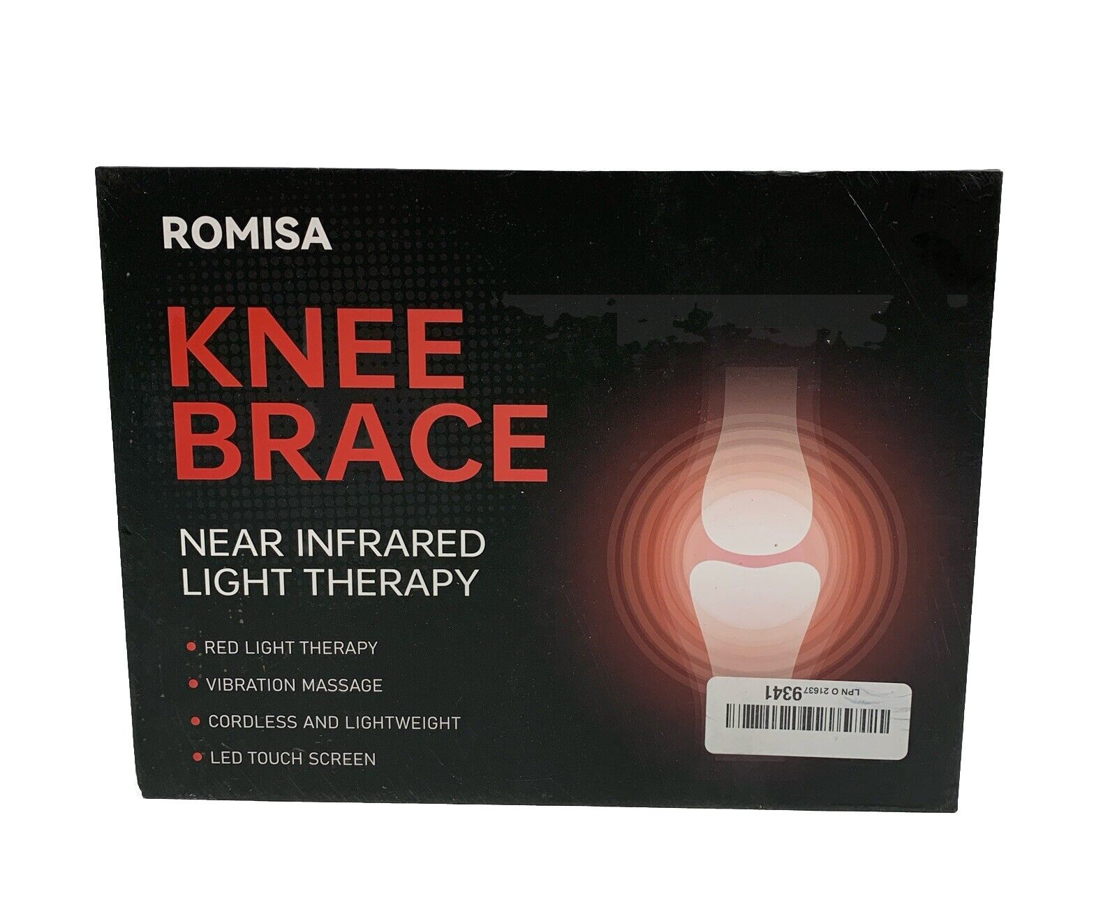 Infrared Light Therapy Knee Brace Vibration Knee Massage Pain Relief Cordless