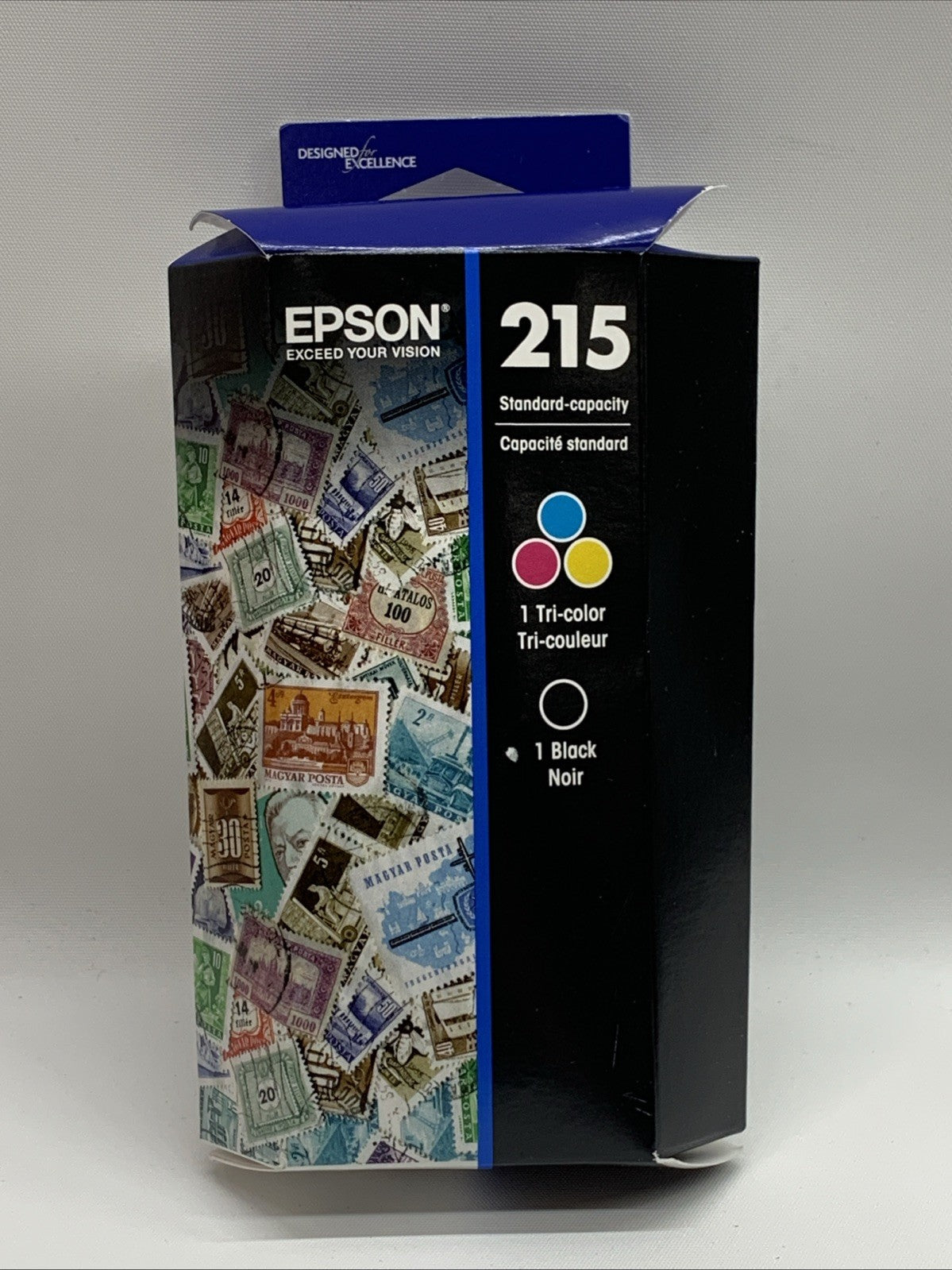 EPSON 215 Ink Standard Capacity Black & Color Cartridge Combo Pack (T215120-BCS)