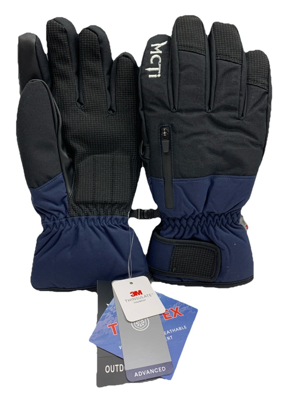 MCTi™Snowboard Gloves Men's Waterproof Insulated Ski Gloves Abrasion Resistant M