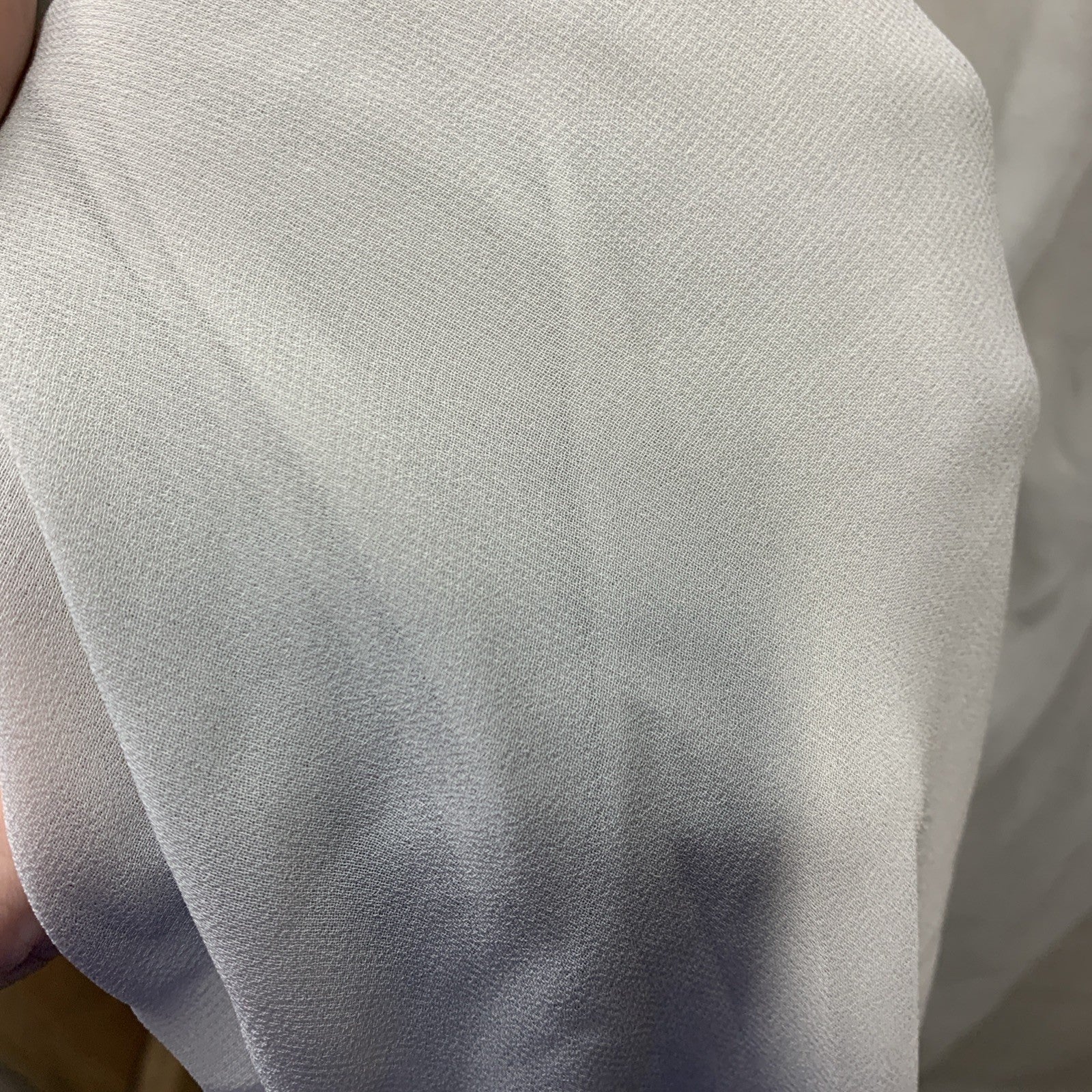 J Kara Sequin Capelet Long Beaded Dress V-neck Pull On Size 14p Gray/sliver