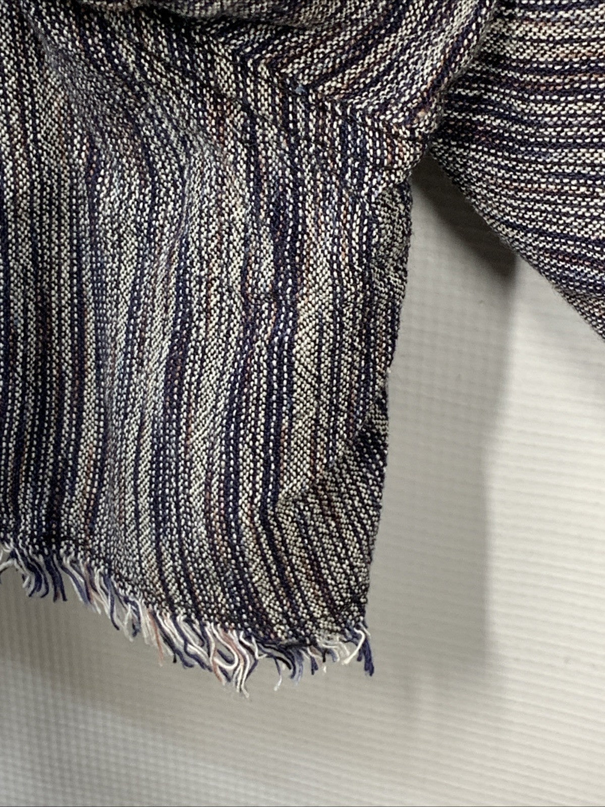 Royalty For Me Shorts Womens Medium Multi Striped Linen Pockets Drawstring Sz M