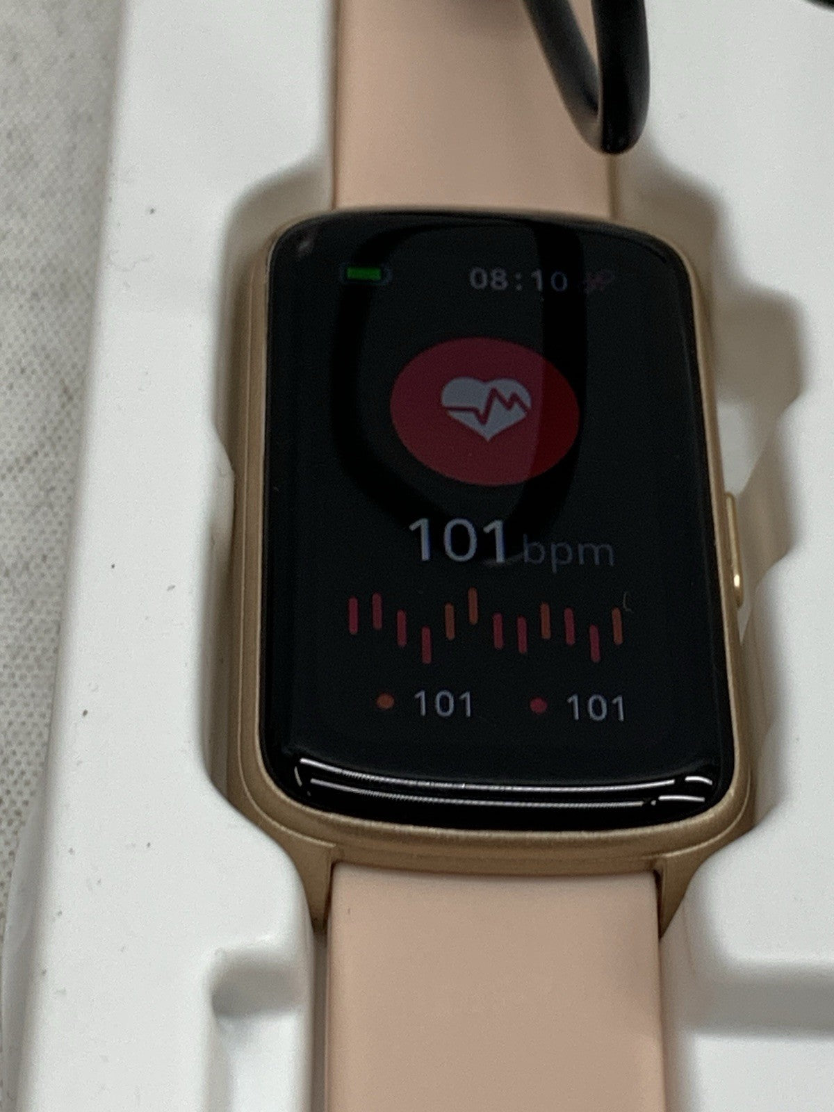 Health Fitness Tracker with 24/7 Heart Rate, Smart Watch with Blood Pressure