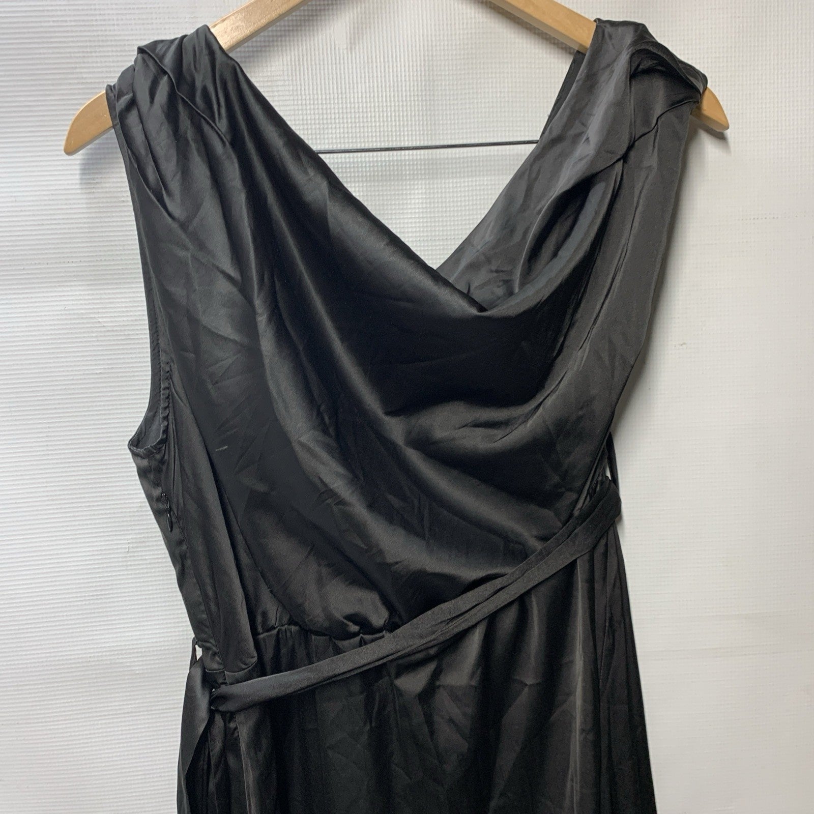 Grace Karin Long Sleeveless Wedding Guest Cocktail Dress Evening V-neck Black XL