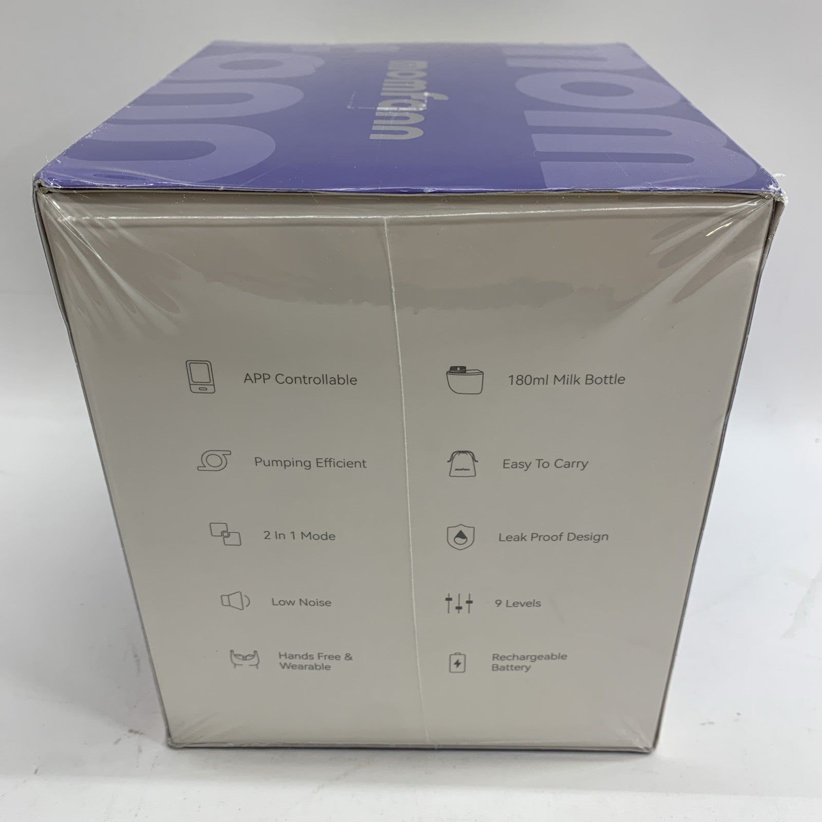 Momfann Electric Breast Pump Kit - Wearable, Hands-Free APP Control Portable