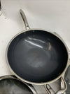 HexClad Hybrid Nonstick 7-Piece Cookware Cooking Set Pan with Lids & Wok - USED