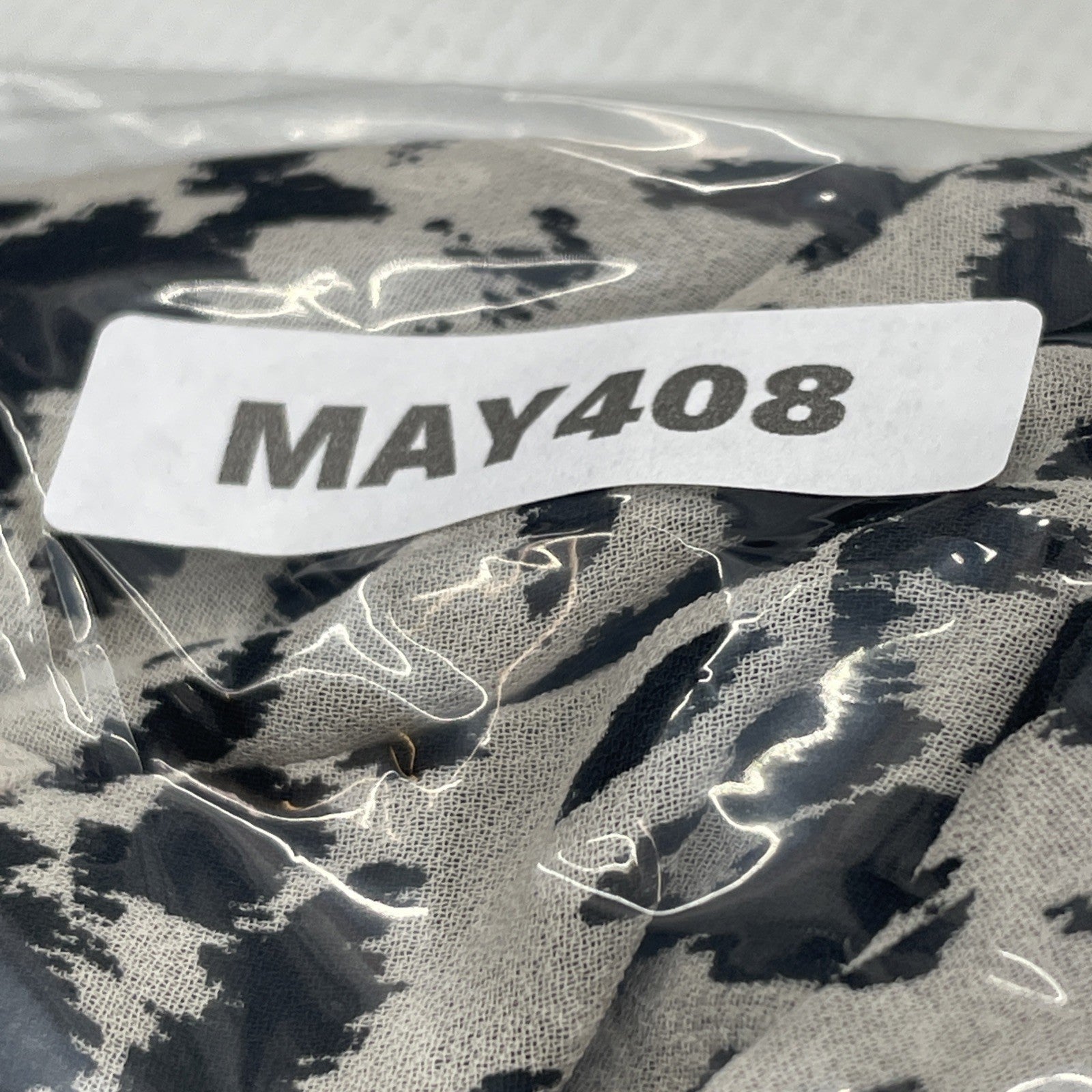 Steve Madden Apparel Women's Rami Dress Size L Long Sleeve V-neck Black/Ivory