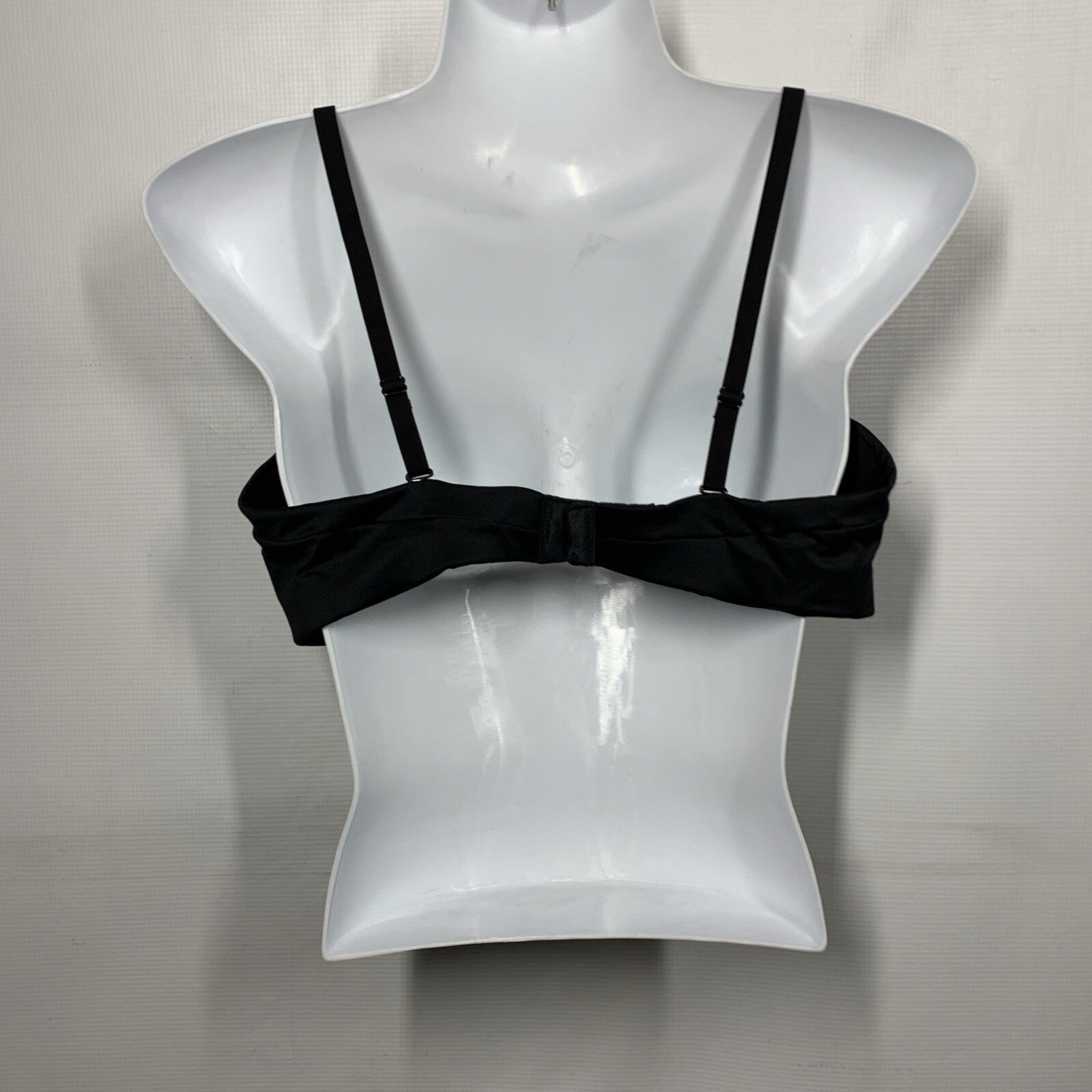 Self Expressions Women's SE6900 Side Smoothing Strapless Bra 38B Black Underwire