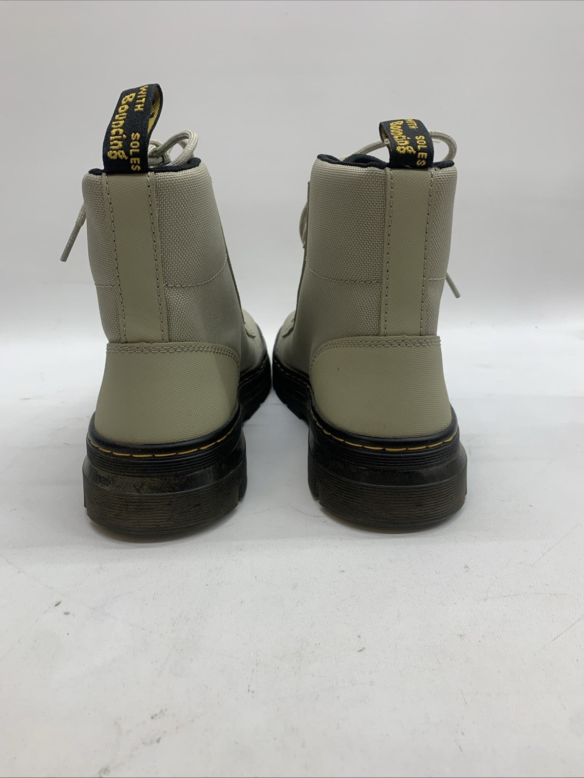 Dr. Martens Combs W Warmed Stone Extra Tough Lace Up Combat Boot Women's Size 8