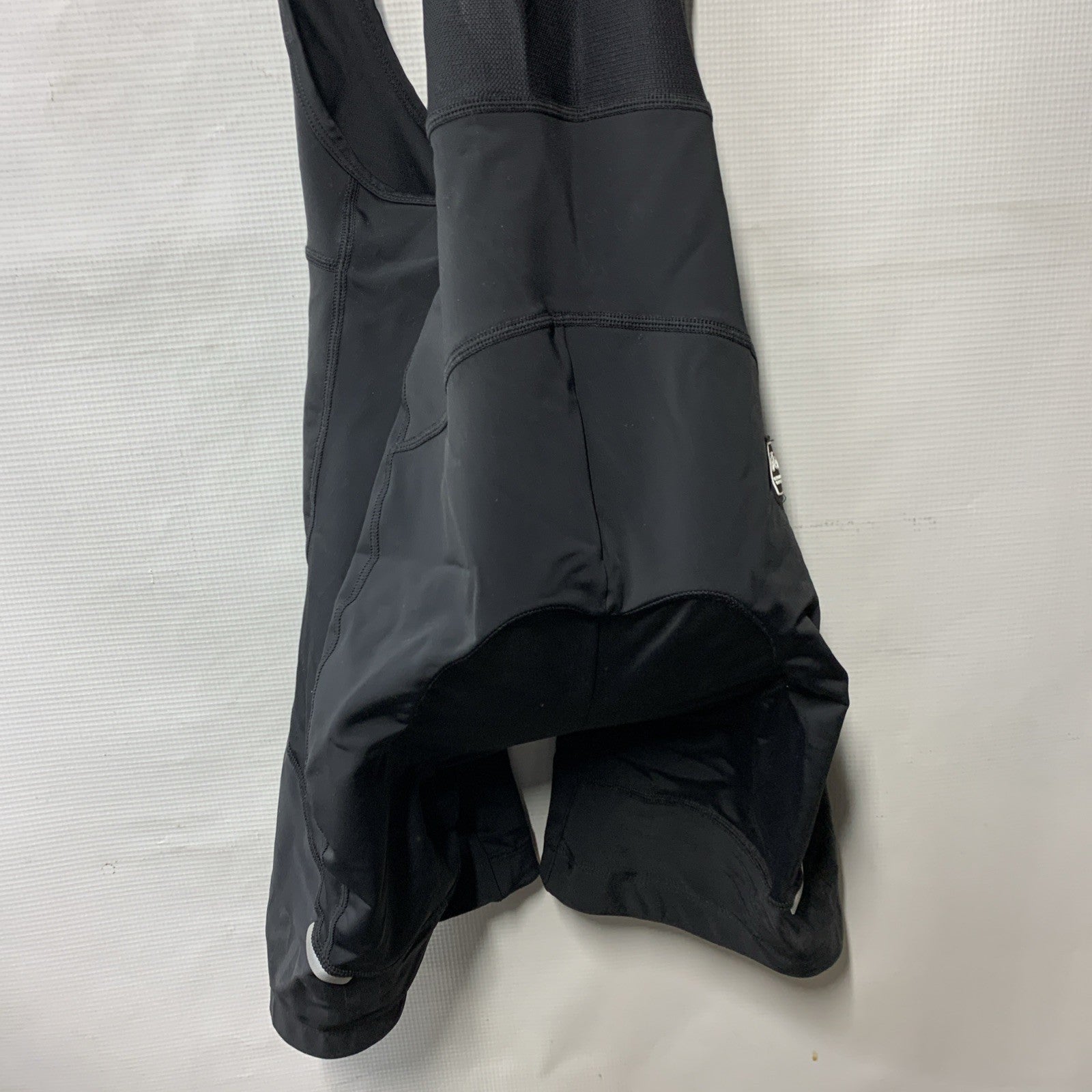 Santic Men's Cycling Bib Shorts Padded Breathable Biking Bicycle Black Size L