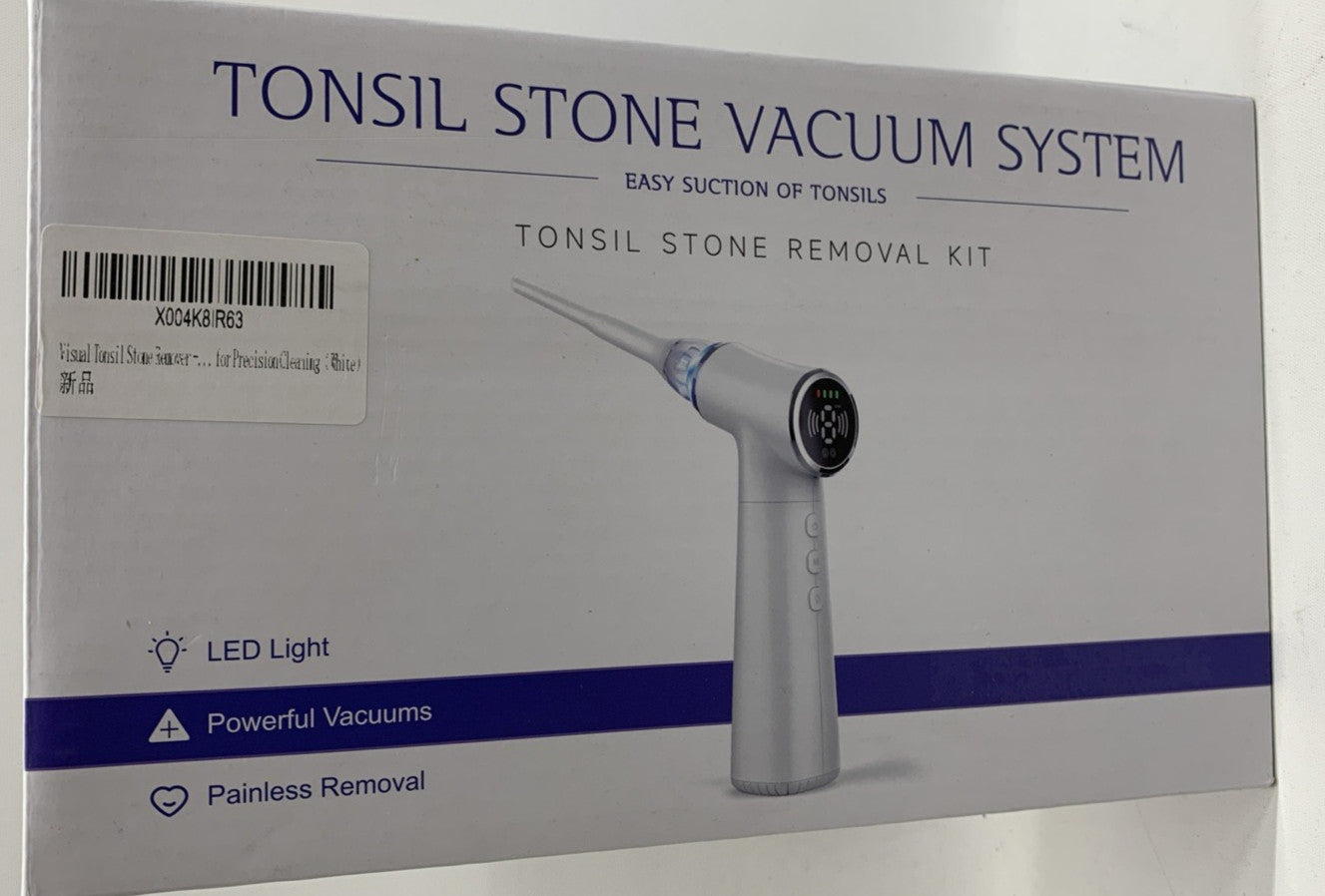 Upgraded Tonsil Stone Remover Tool Led Light Powerful Vacuum Painless Removal