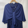 GRACE KARIN Women's Sequin Dress Mother of the Bride Dress Navy Blue Size 16