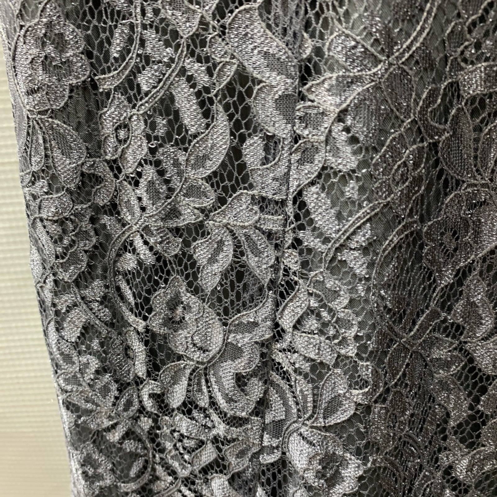 Jenny Yoo Women's One Size Waverly Lace Long Gown Dress Size 2 Spaghetti straps