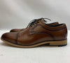 Stacy Adams 25066-221 Men's Brown Cognac Cap Toe Oxford Dress Shoes Size 9.5W