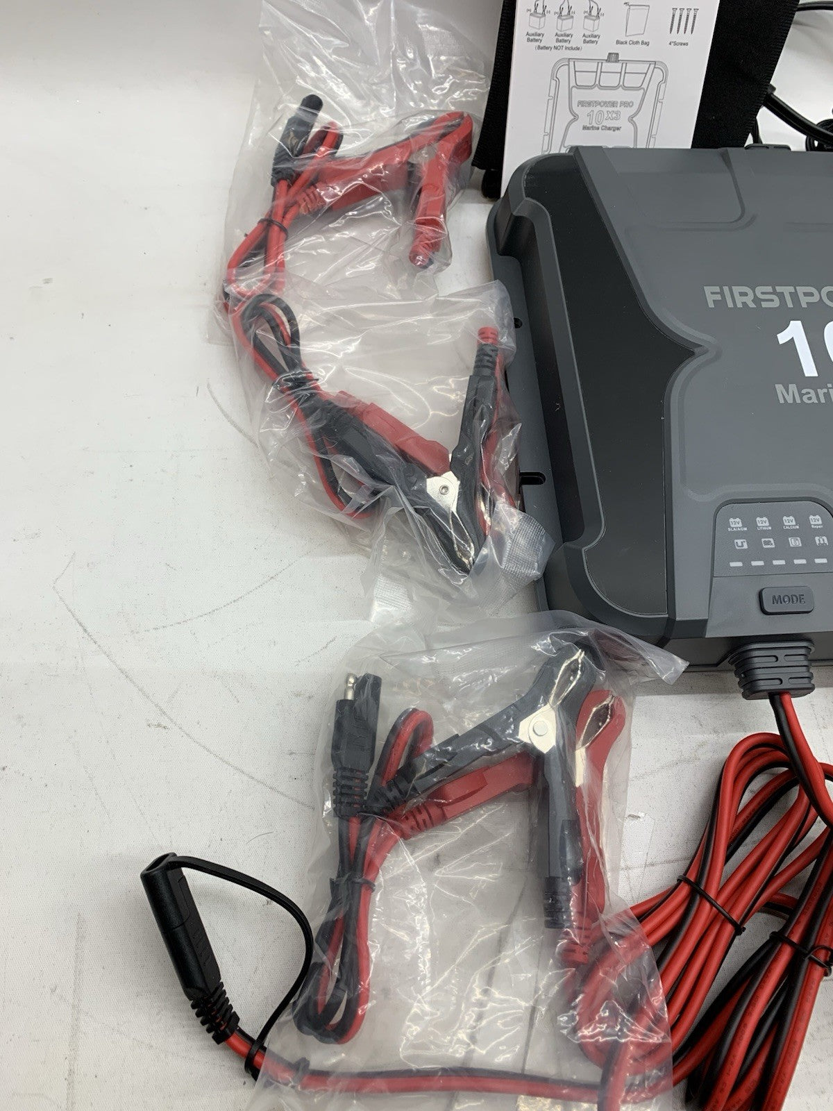 Firstpower Pro 10X3 30Amps 12V Multi Bank Marine Battery Charger ICM10A 10x3 30A