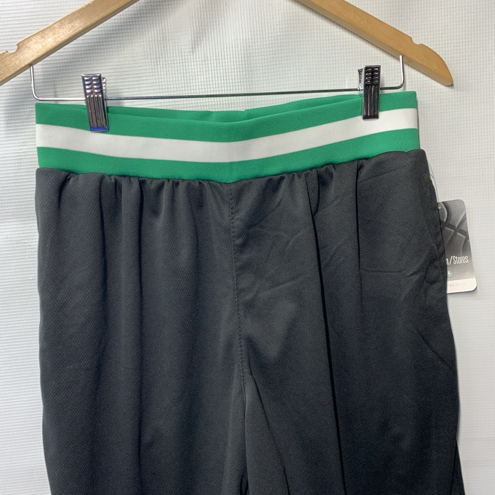 Ultra Game NBA Boston Celtics Men's Basketball Shorts Black/Green Size Small