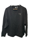 PUMA Women's Better Essentials Crew Sweatshirt Size Large Long Sleeve Black