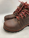 KEEN Utility Womens Seattle Alloy Toe Waterproof Work Boots Brown Size 7.5W Lace