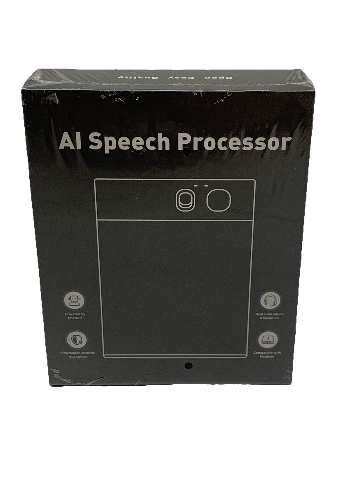 Ajunbee AI Speech Processor Recorder, App Control,Transcribe Summarize & Instant
