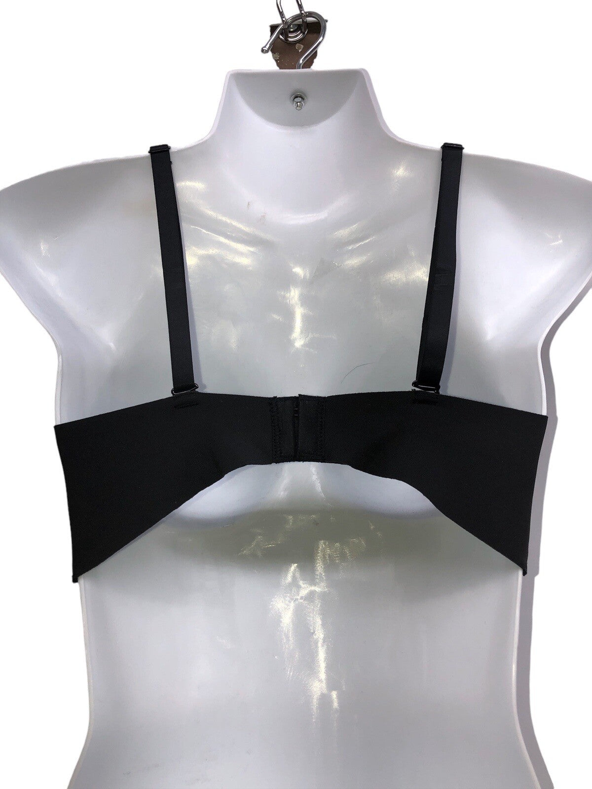 Maidenform Women's Size M Lace Trim Triangle Bralette Wireless 88665879 Black