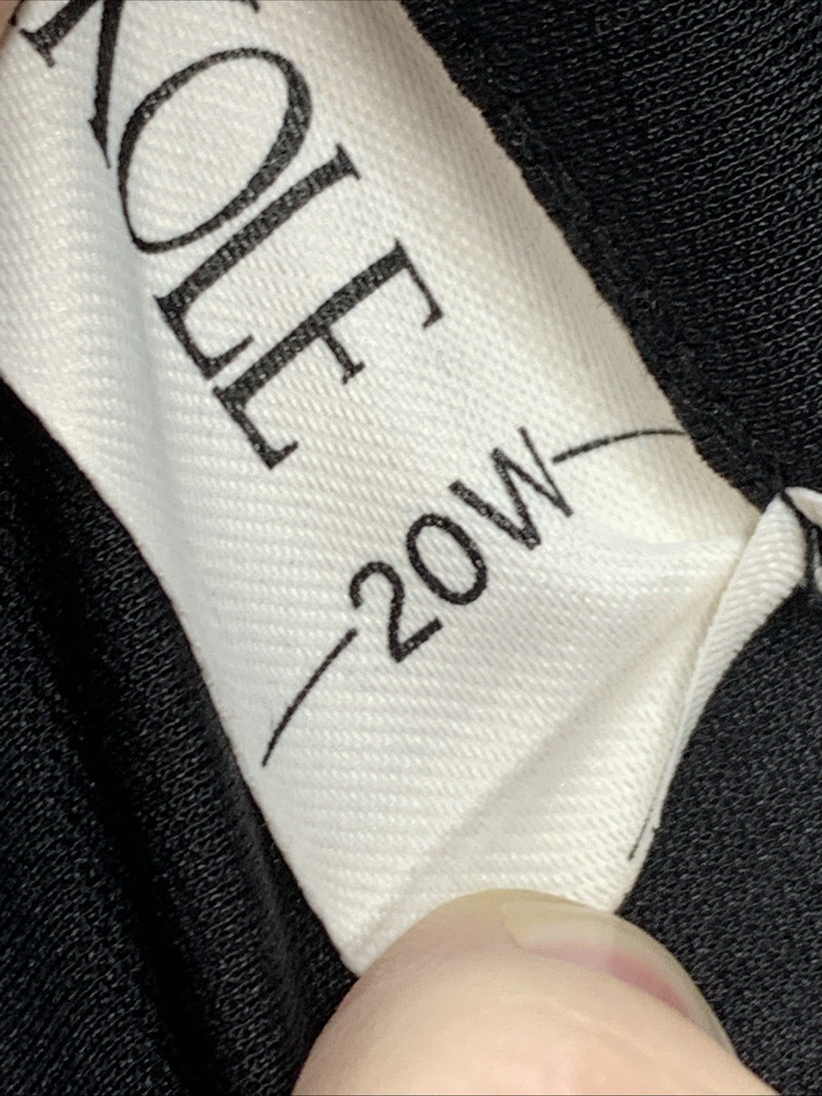 Hanna Nikole Womens Long Sleeve Shirts Lace Top Size 20W Black Casual Work Shirt