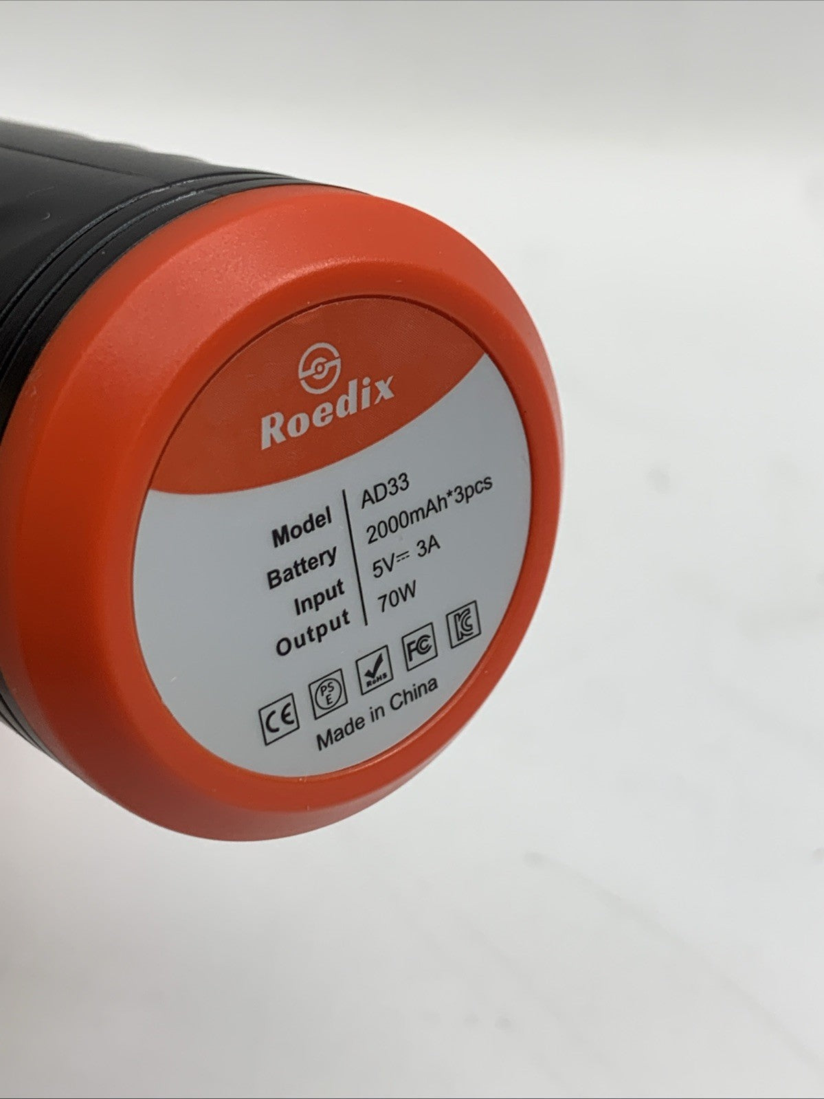 Compressed Air Duster 6000mAh Battery Electric Air Duster AD-33 Cordless Portabl