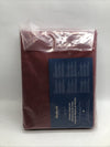 Bedsure Premium Bamboo Sheet Set Deep Pockets Red Soft 108x102 Cal. King 6 Piece