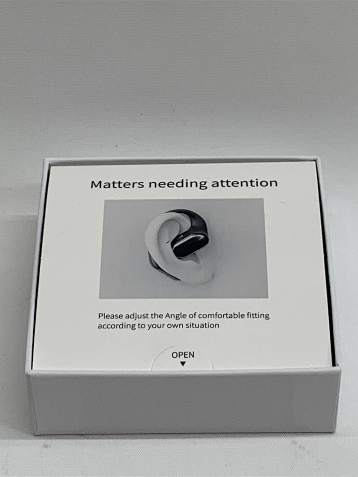 Open Ear T15 Headphones Earbuds wireless - 5.4 Bluetooth Ear Buds Type C Black