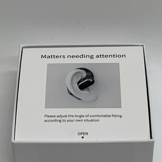 Open Ear T15 Headphones Earbuds wireless - 5.4 Bluetooth Ear Buds Type C Black