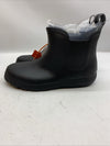 Totes Cirrus Black Chelsea Ankle Rubber Waterproof Rain Boots Men Size 8 Slip-on
