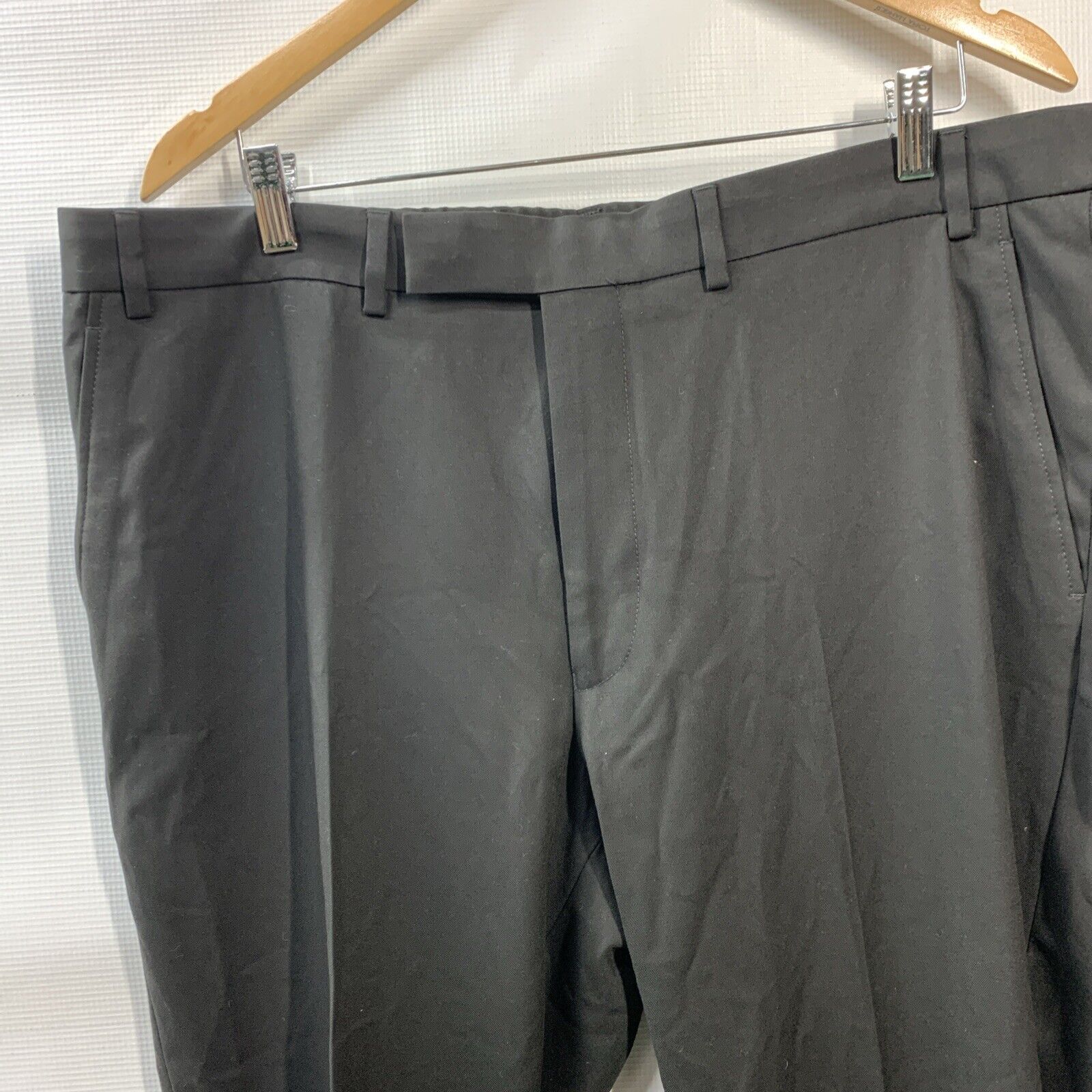 Kenneth Cole Reaction Techni-Cole Modern Flex Suit Long Pants Size 40x46 Black