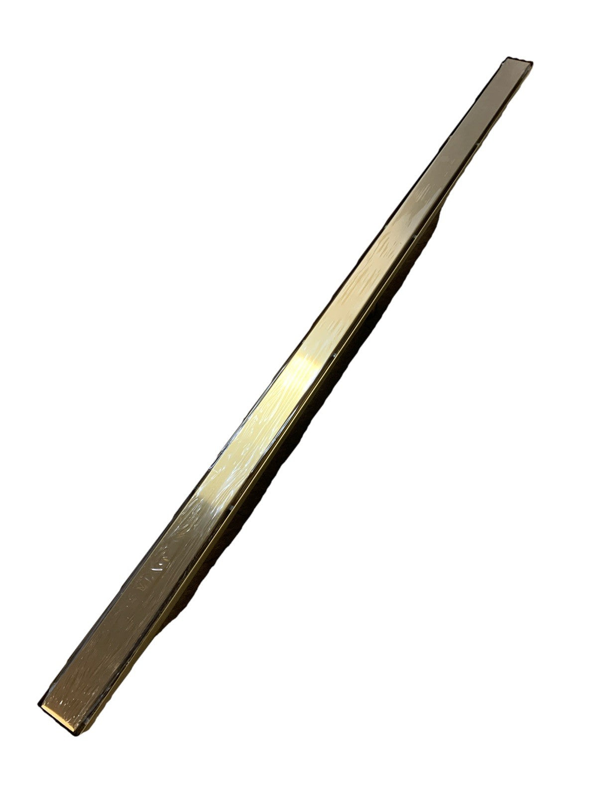 SaniteModar Linear Gold Shower Drain - 60 inch with 2 in 1 Tile Insert Panel