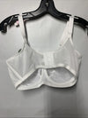 Bali 0180 Flower Bali Underwire Bra 36D White Full Coverage Lightly Lined Cup