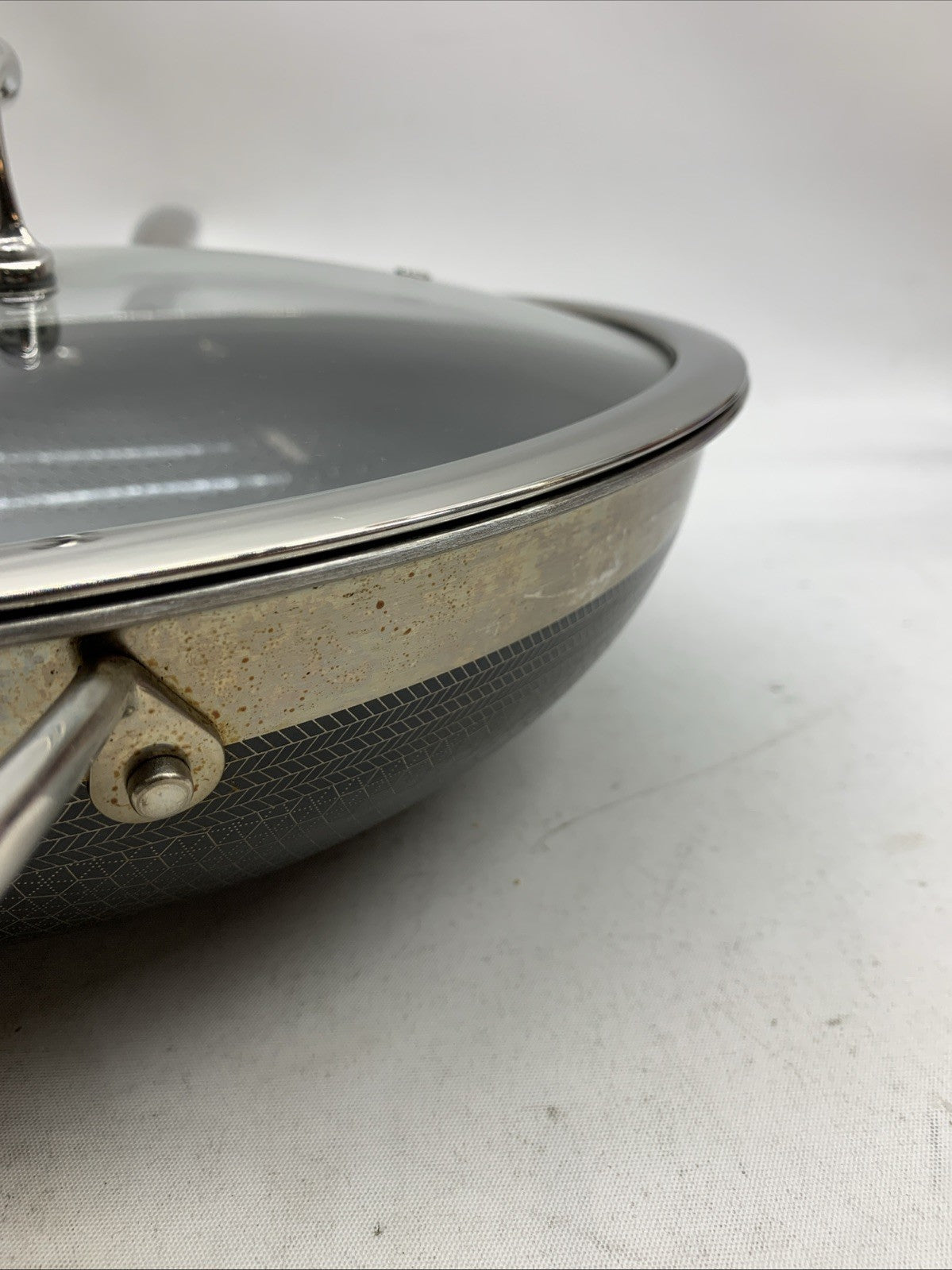 HexClad Hybrid Nonstick Cooking Wok 12