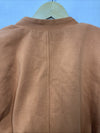 TEREA Women's Zuri Wrap Vest Size Small Office Casual Burnt Orange Sleeveless