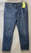 Levis 541 Jeans Men 38x32 Athletic Taper Stretch Flex Extra Room Blue Long Pants