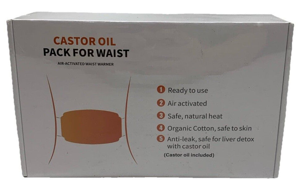 Castor Oil 5Pack For Wais Air Rajosee Activated Wais Warmer Anti-leak Natural He