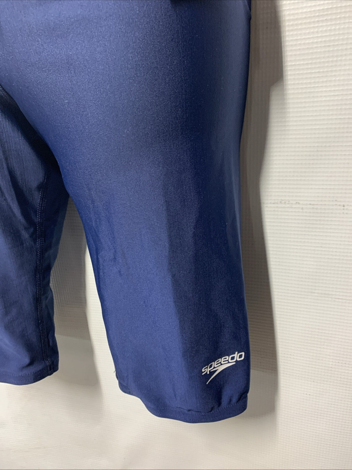 Speedo 267241 Men's Jammer ProLT Solid Swimwear Short Navy Size 30 Swimsuit Pull