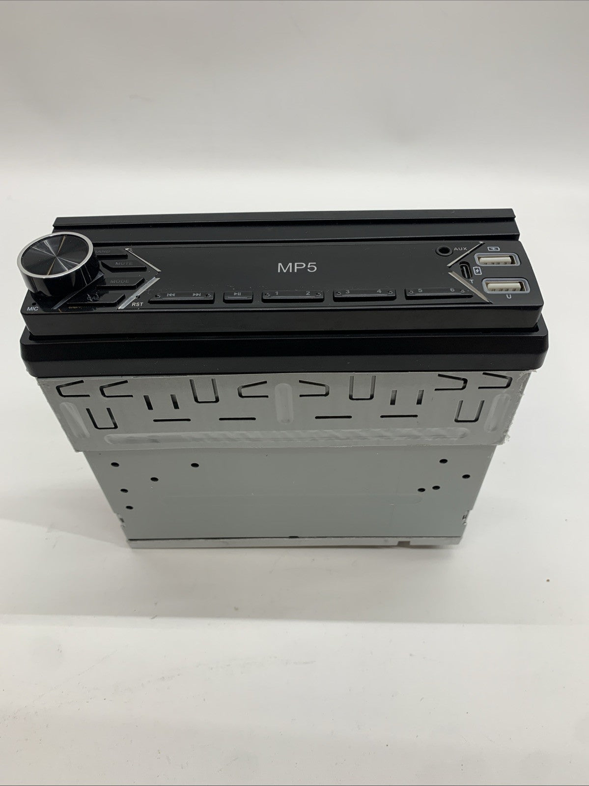 Single 1Din Car Stereo Radio Touch Screen Bluetooth Flip out Carplay Android GAA